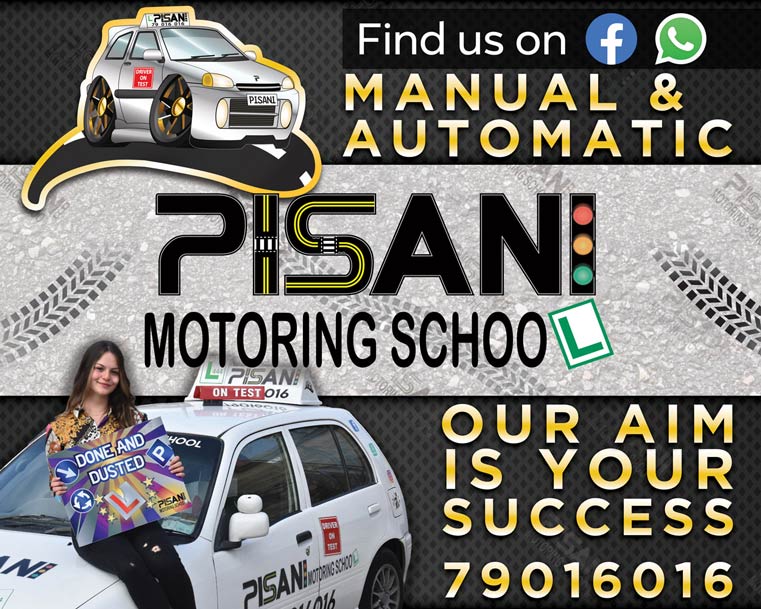Pisani Motoring School Billboard