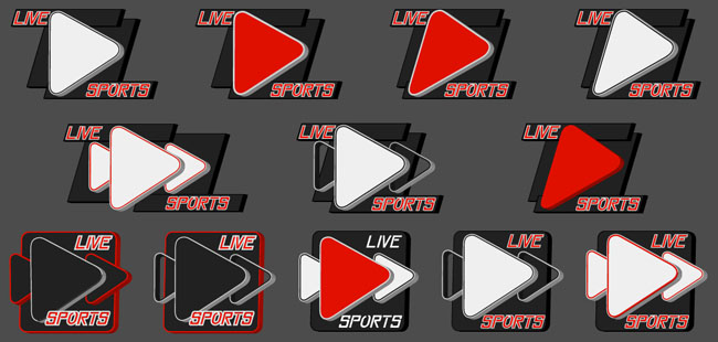 LiveSports Logos