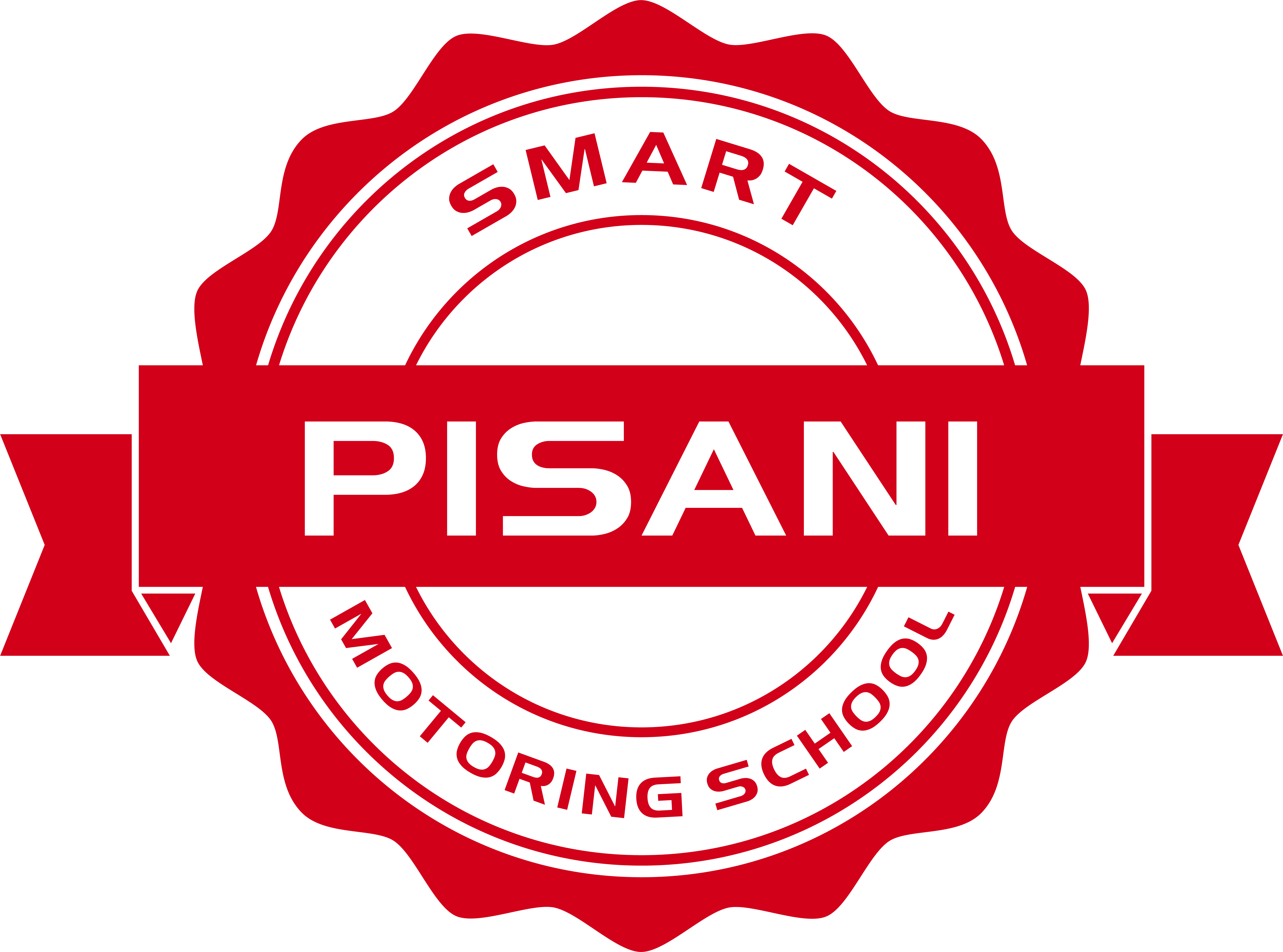 Pisani Motoring School Stamp